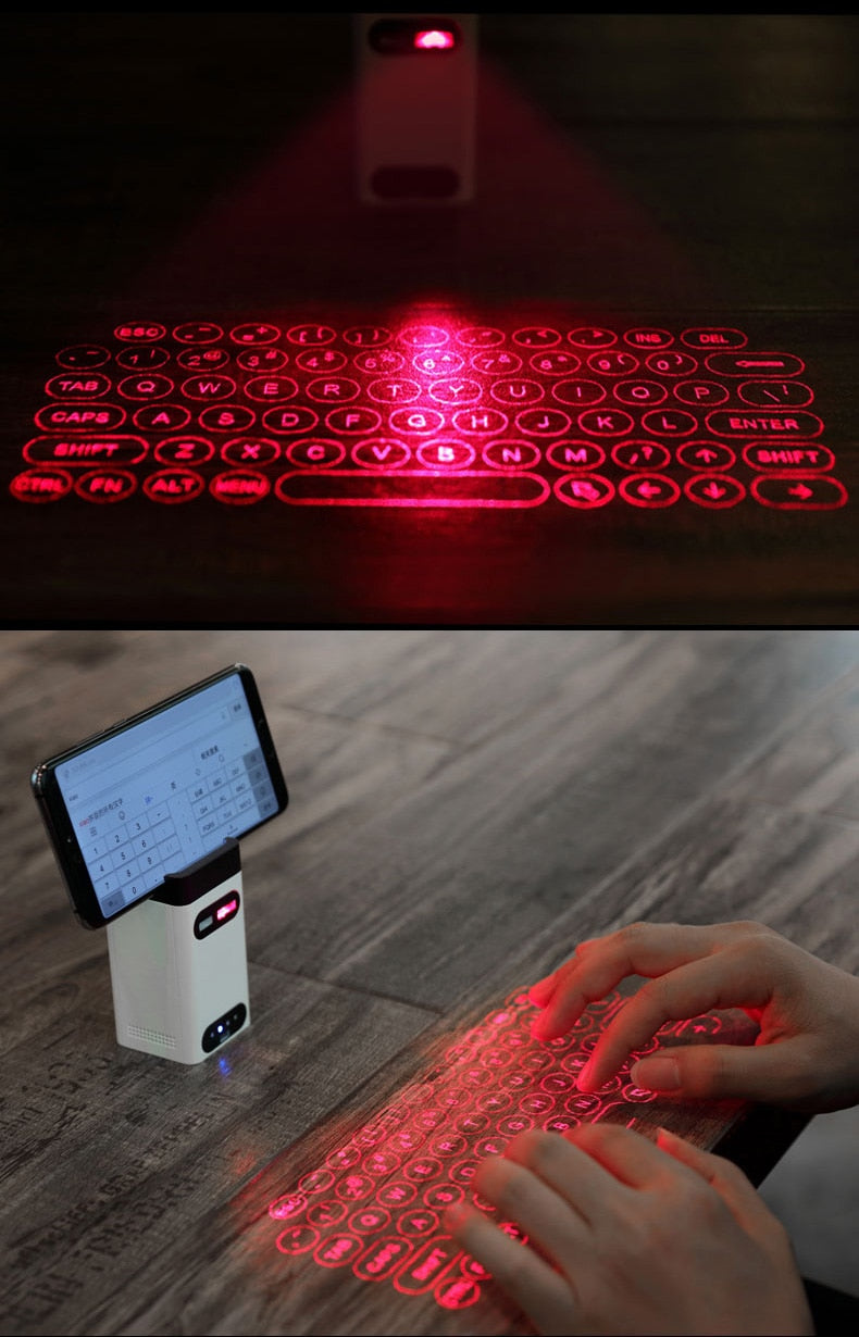 Virtual Laser keyboard with Bluetooth and Mouse Function