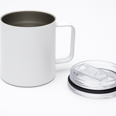 🏕️ STAINLESS STEEL MUG 12OZ