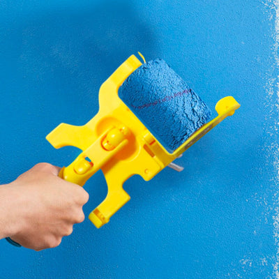 Portable Clean-Cutting Tool for Painting Ceilings and Walls with a Roller