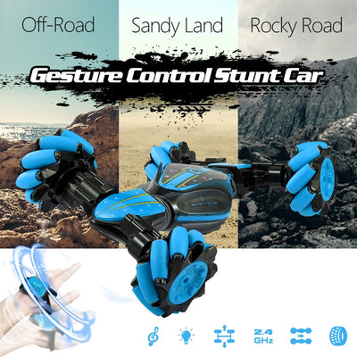 RC Car 4WD Stunt, Vehicle Swivel Induction and High Speed