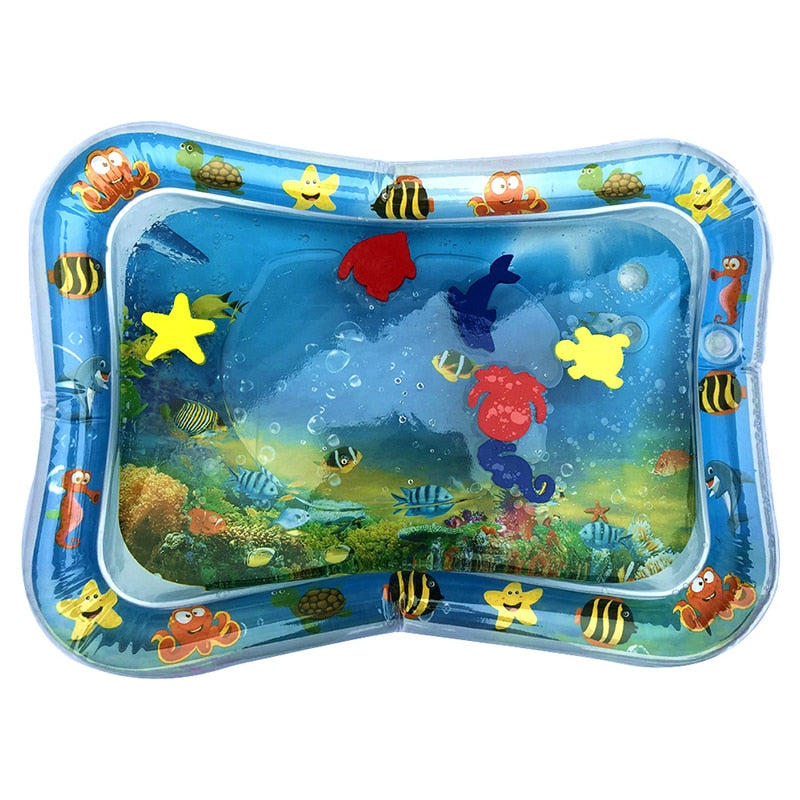 Inflatable Plastic Playmat with Water for Babies
