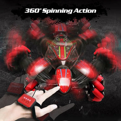 RC Car 4WD Stunt, Vehicle Swivel Induction and High Speed