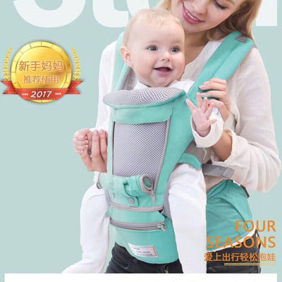 Ergonomic Kangaroo Baby Carrier for Traveling with Babies from 0-18 Months