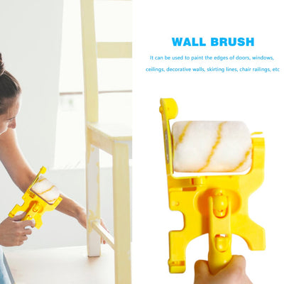 Portable Clean-Cutting Tool for Painting Ceilings and Walls with a Roller