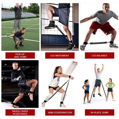 Resistance Bands, Multi-Sport Jump & Strength Builder