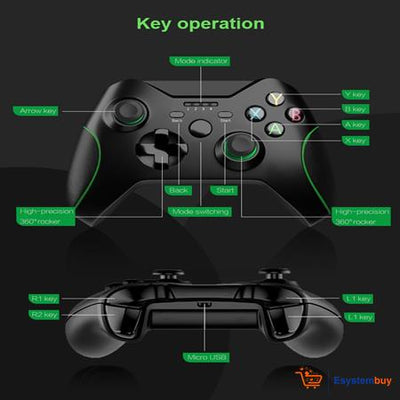 2.4G Wireless Game Controller for Xbox One, PS3 and PC