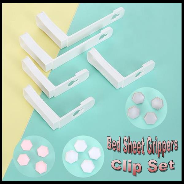 4Pcs/Set Bed Sheet Grippers Clip