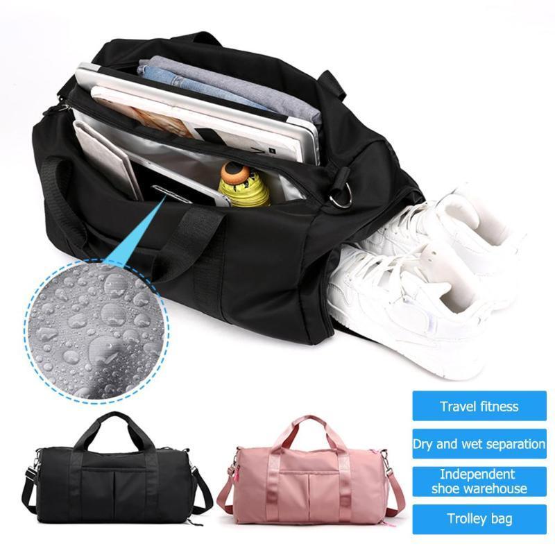 Wet & Dry Gym Duffel Bag with Shoes Pocket