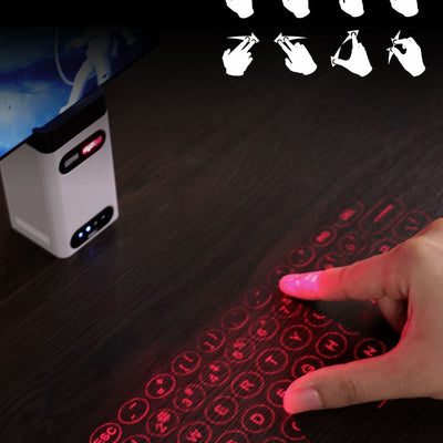 Virtual Laser keyboard with Bluetooth and Mouse Function