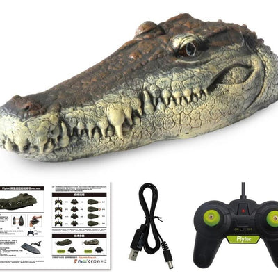 Alligator Head Remote Control Boat, rechargeable.